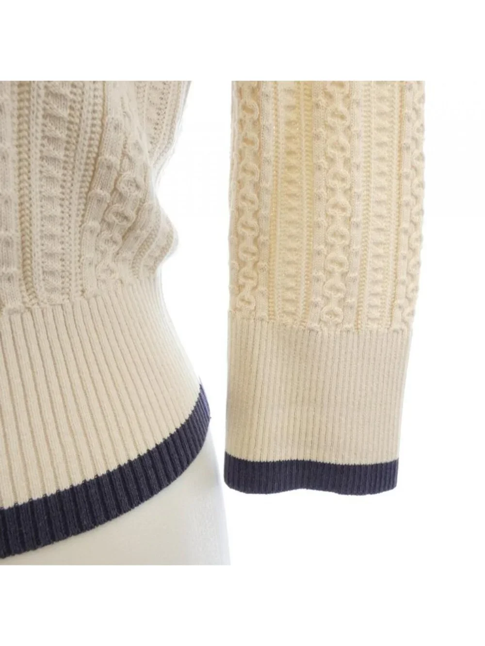 Chanel Knit Sweater Beige